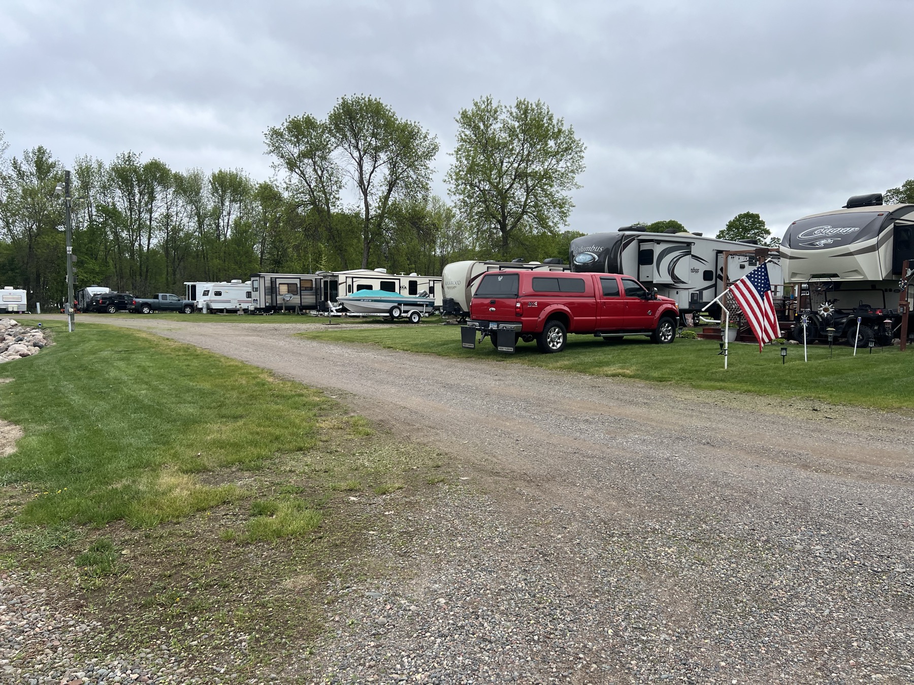 Wilderness Beach Resort resort grounds and RV area view 4