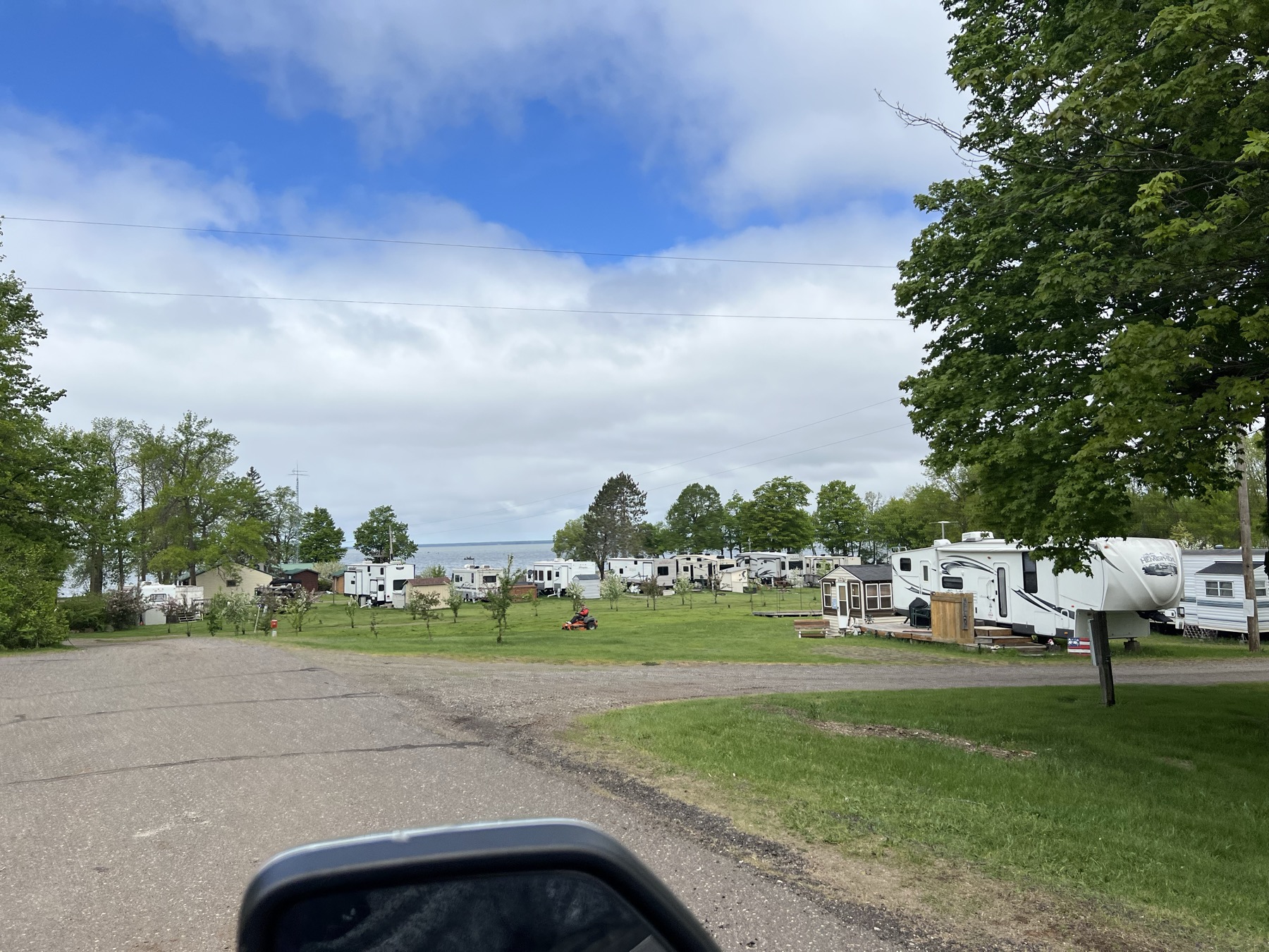 Wilderness Beach Resort resort grounds and RV area view 13